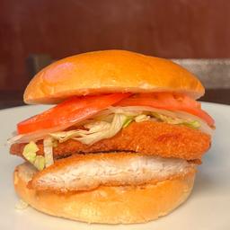 Breaded Chicken Breast Burger