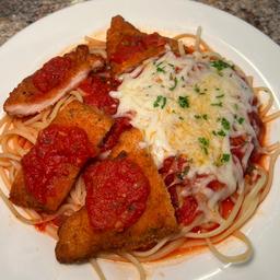 Chicken Parmigiana Pasta