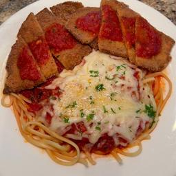 Eggplant Parmigiana Pasta