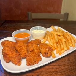 Buffalo Wings & French Fries